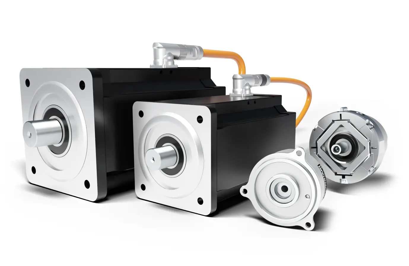 Tandwielkast met helical gears — aandrijvingen en spindels